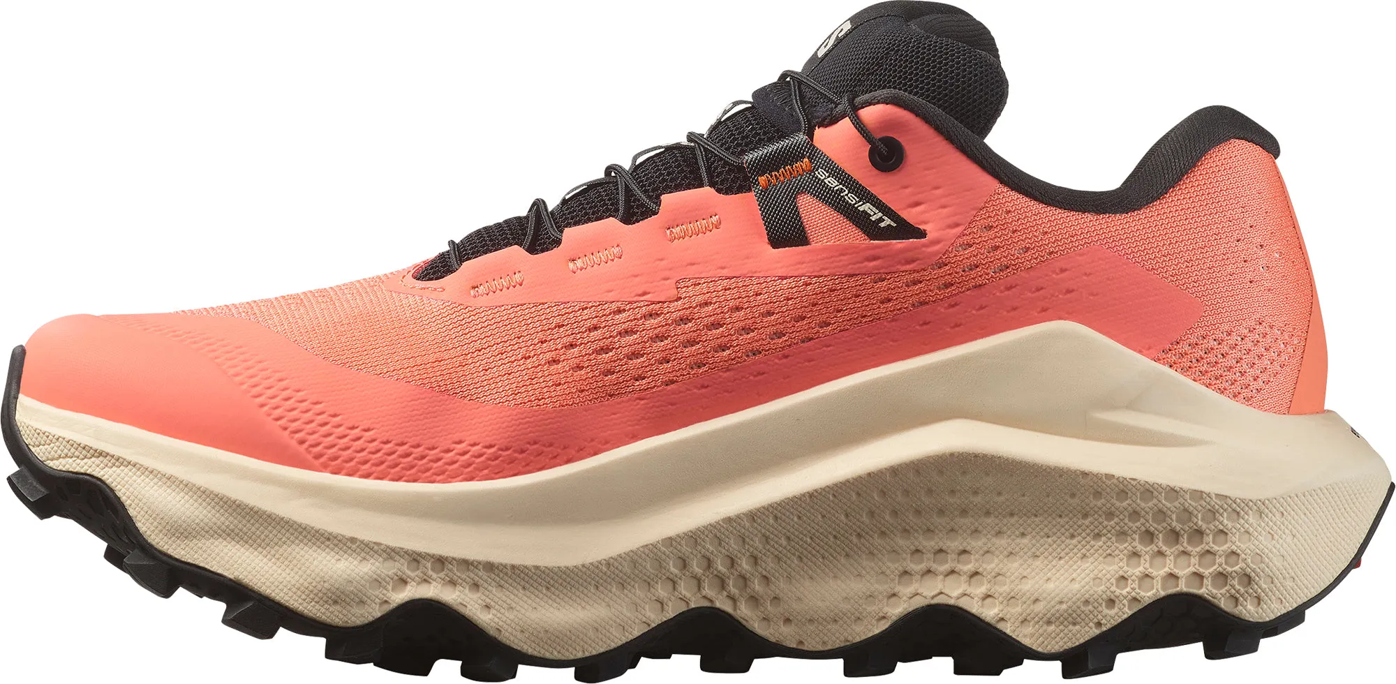 Salomon Ultra Glide 3 Womens Trail Running Shoes - Orange Hydrophobic Lining plyometric - training