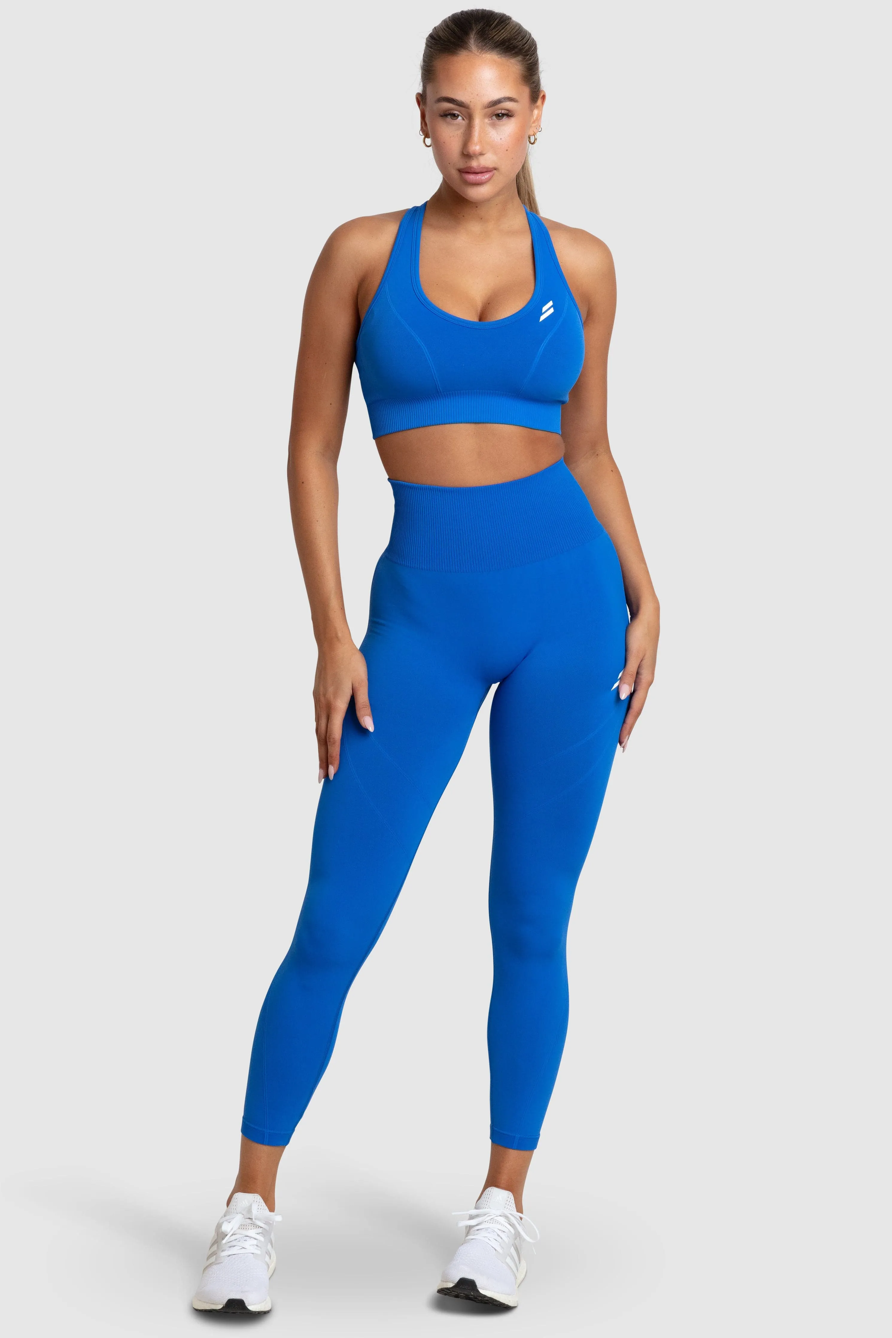 Hyperflex 2 Leggings - Electric Blue Anti Pilling Finish Quick stretch
