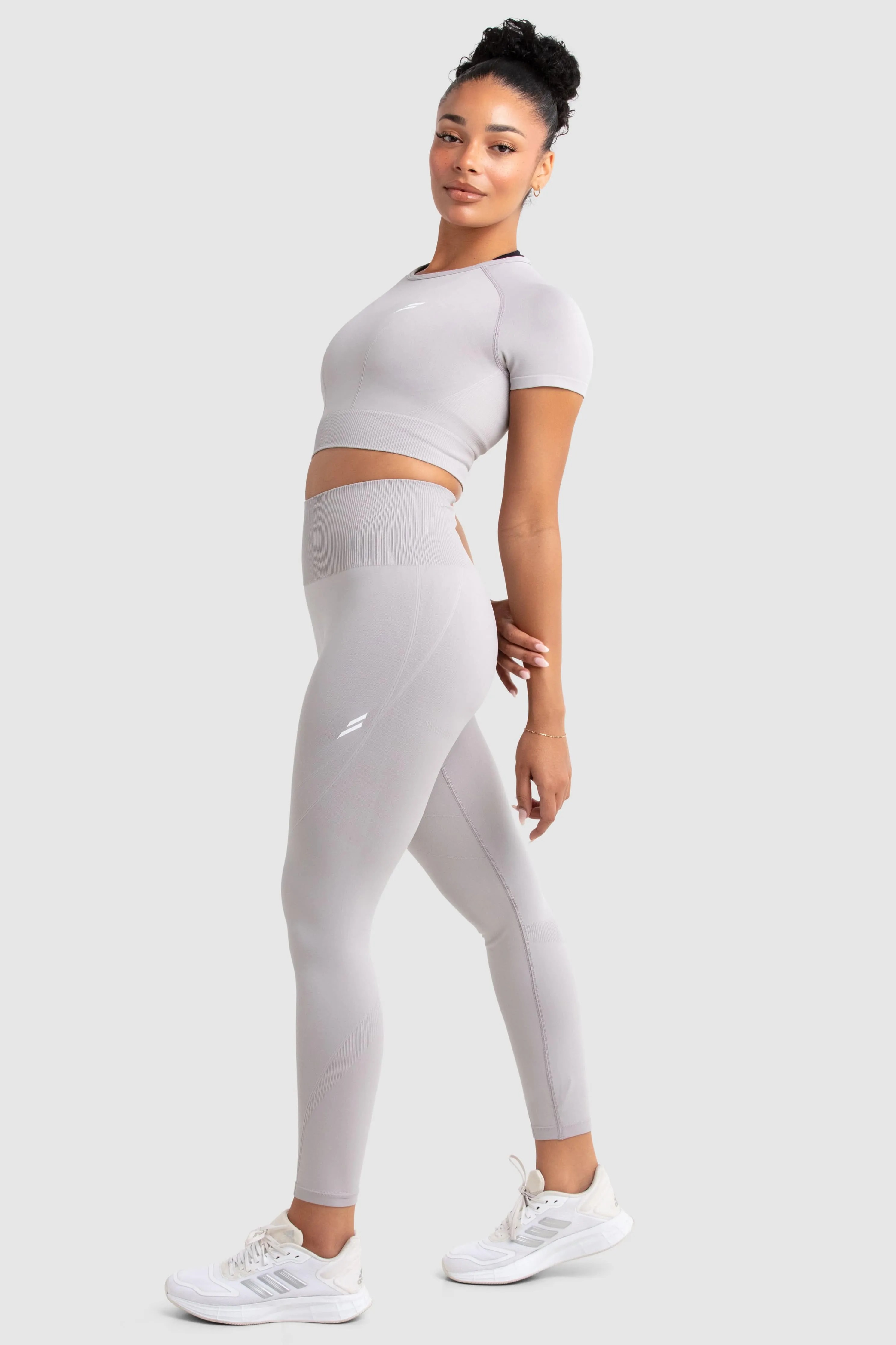 Hyperflex 2 Leggings - Light Grey Sporty Comfort Fit