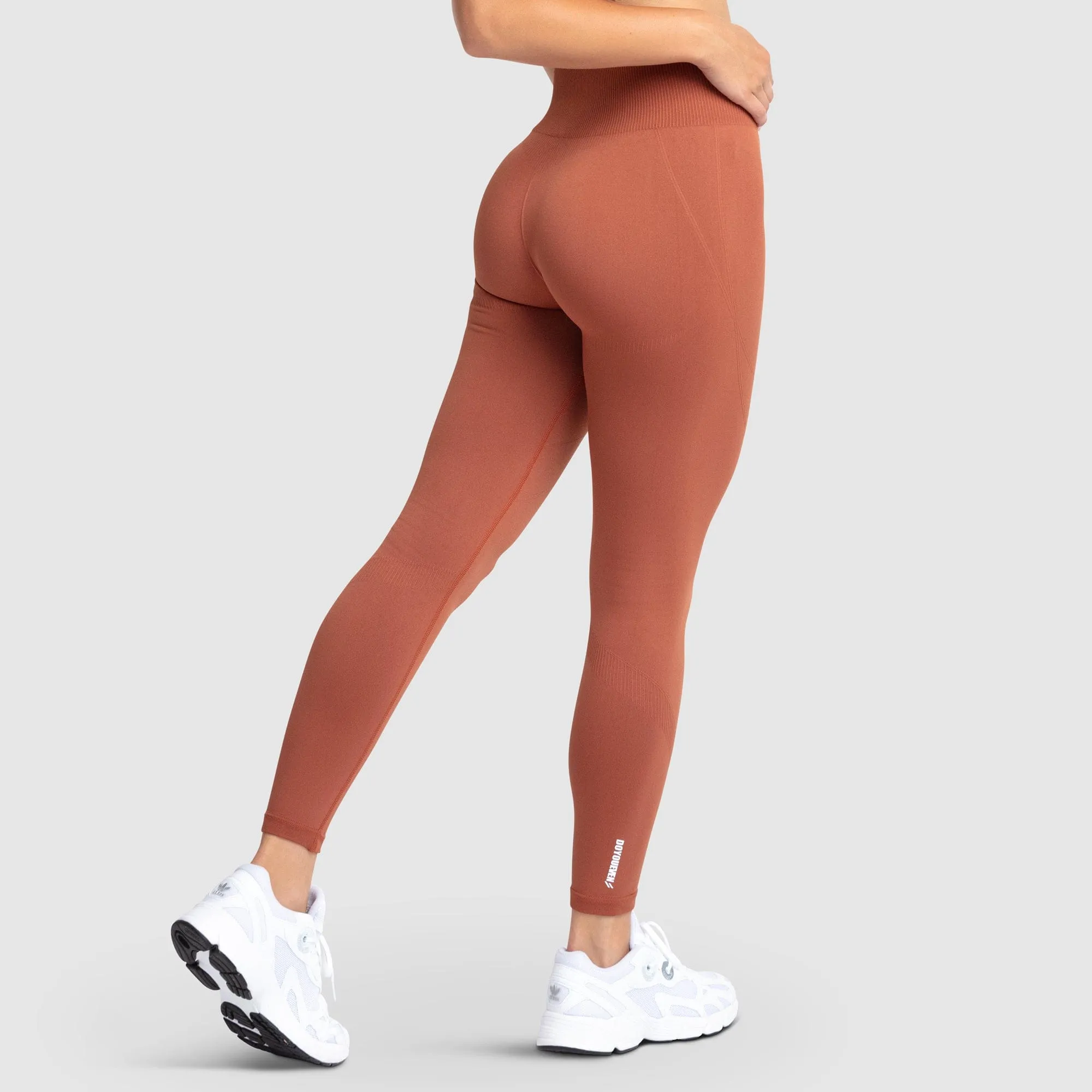 Luxury Choice Body Shaping Hyperflex 2 Leggings - Rich Brown