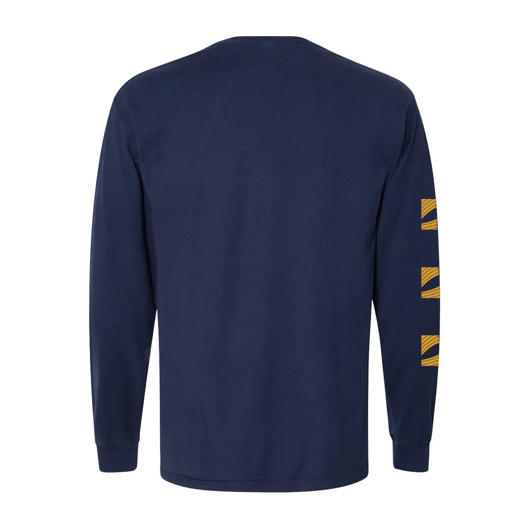 Comfort and Breathable Hiking durability Icon Logo Long Sleeve Pocket Tee