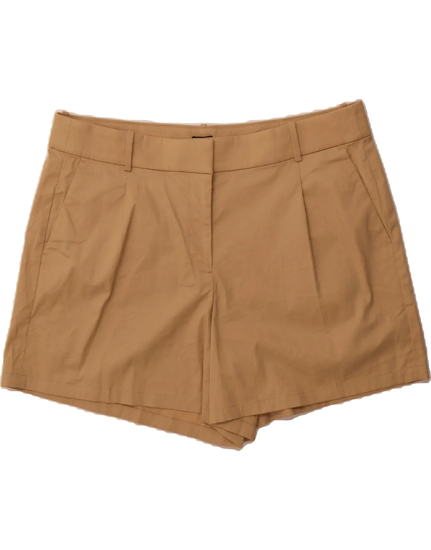 J. CREW Womens Chino Shorts US 16 2XL W40  Beige Fitted Design Trendsetting