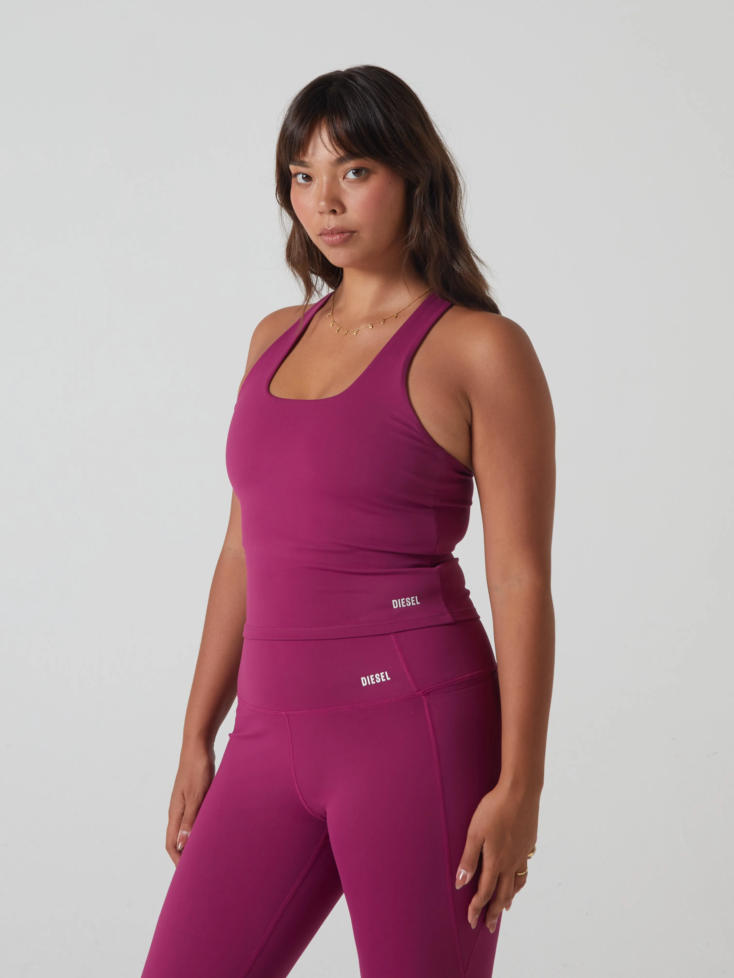 India Vest Top Raspberry Rose Abrasion Resistant Edges Sensor - Equipped