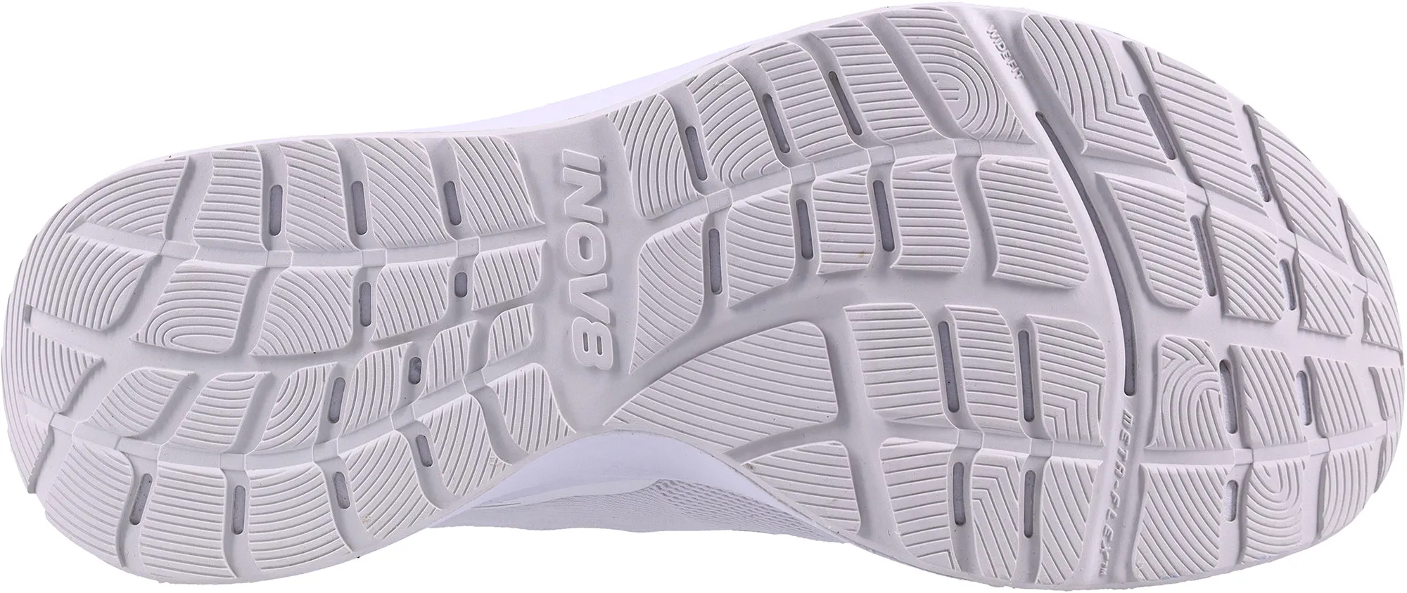 rubber outsole shoes synthetic - lining shoes Inov8 RoadFly Max WIDE FIT Womens Running Shoes - White