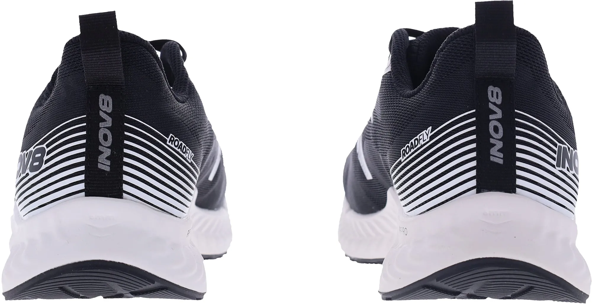 Inov8 RoadFly WIDE FIT Womens Running Shoes - Black Energy - boosting running in a marsh area shoes