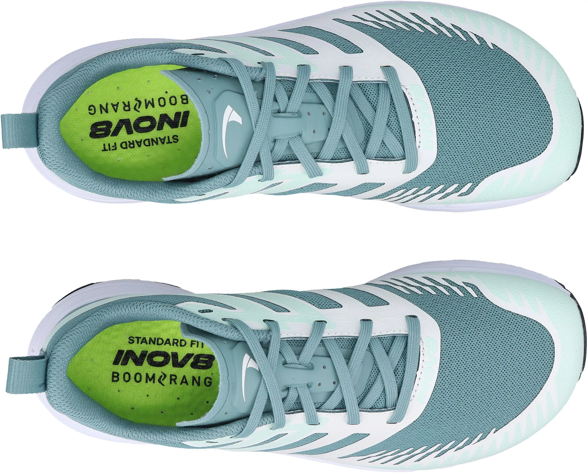 coastal Running Cushioning Inov8 TrailFly Zero Womens Trail Running Shoes - Green