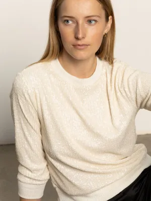 Relaxed Sparkle Popover Chalk Smooth Look