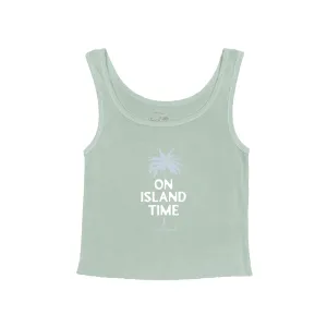 data analysis second hand ISLAND TIME TANK TOP