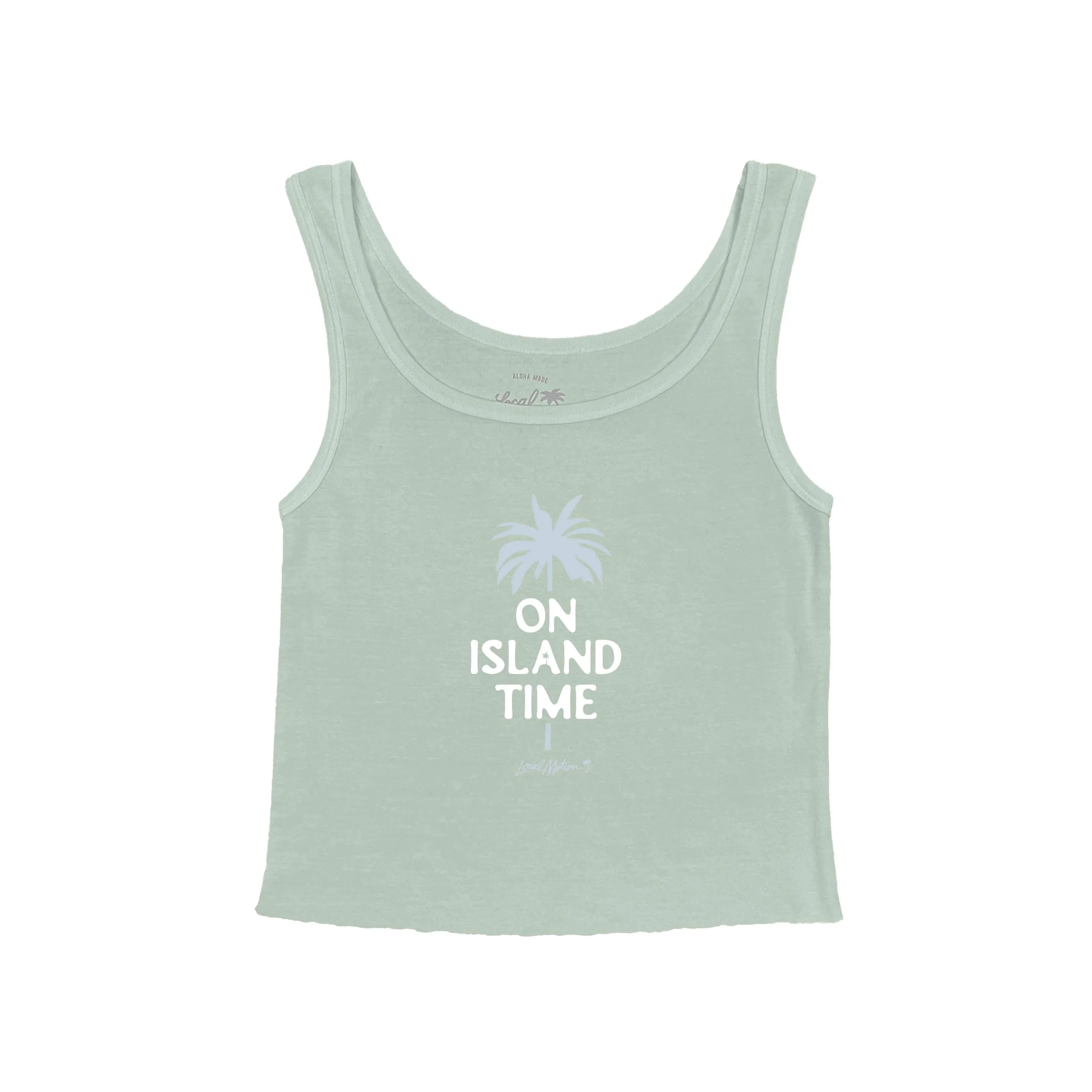data analysis second hand ISLAND TIME TANK TOP