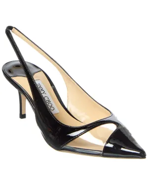 Chic Designer Heels Jimmy Choo Ginnie 65 Leather Slingback Pump