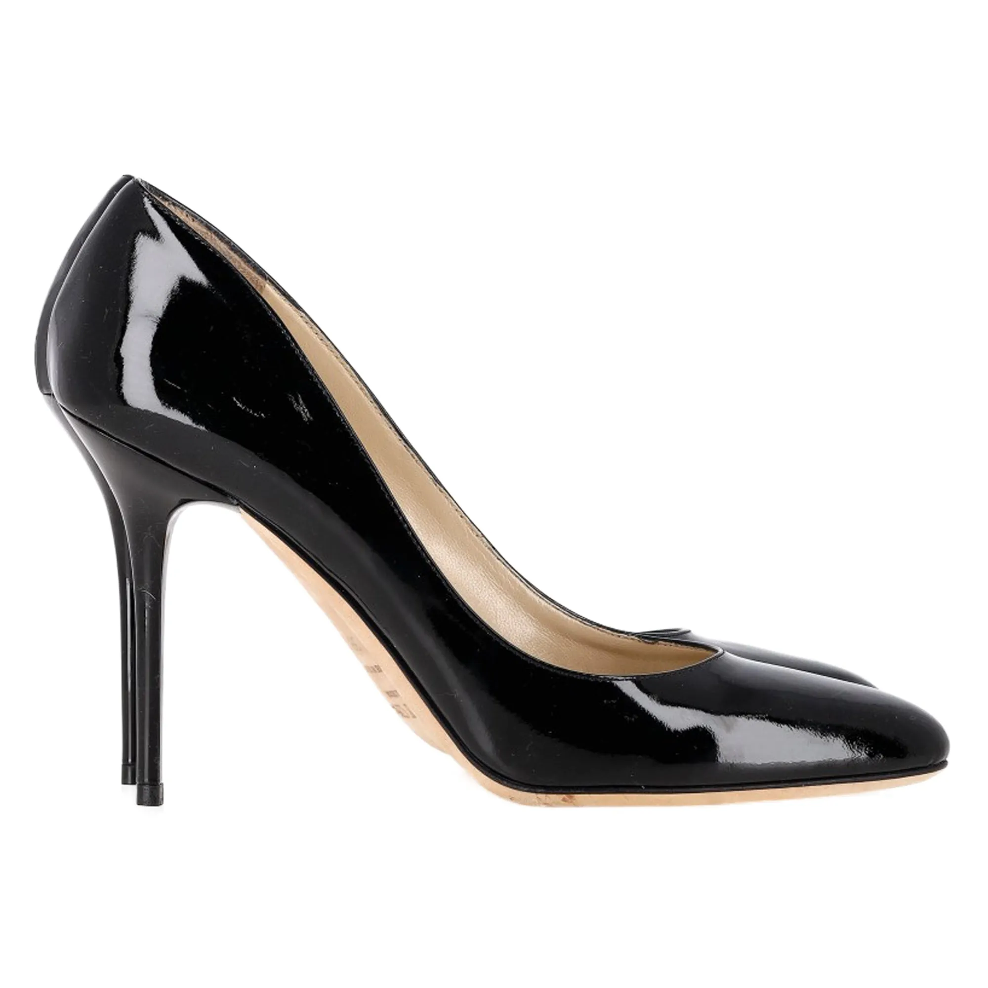 Iconic Piece Timeless Sandals Jimmy Choo Pumps in Black Patent Leather