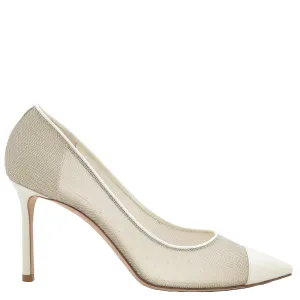 Comfy Sandals Textured Finish Jimmy Choo Romy 85 High Heel Pumps