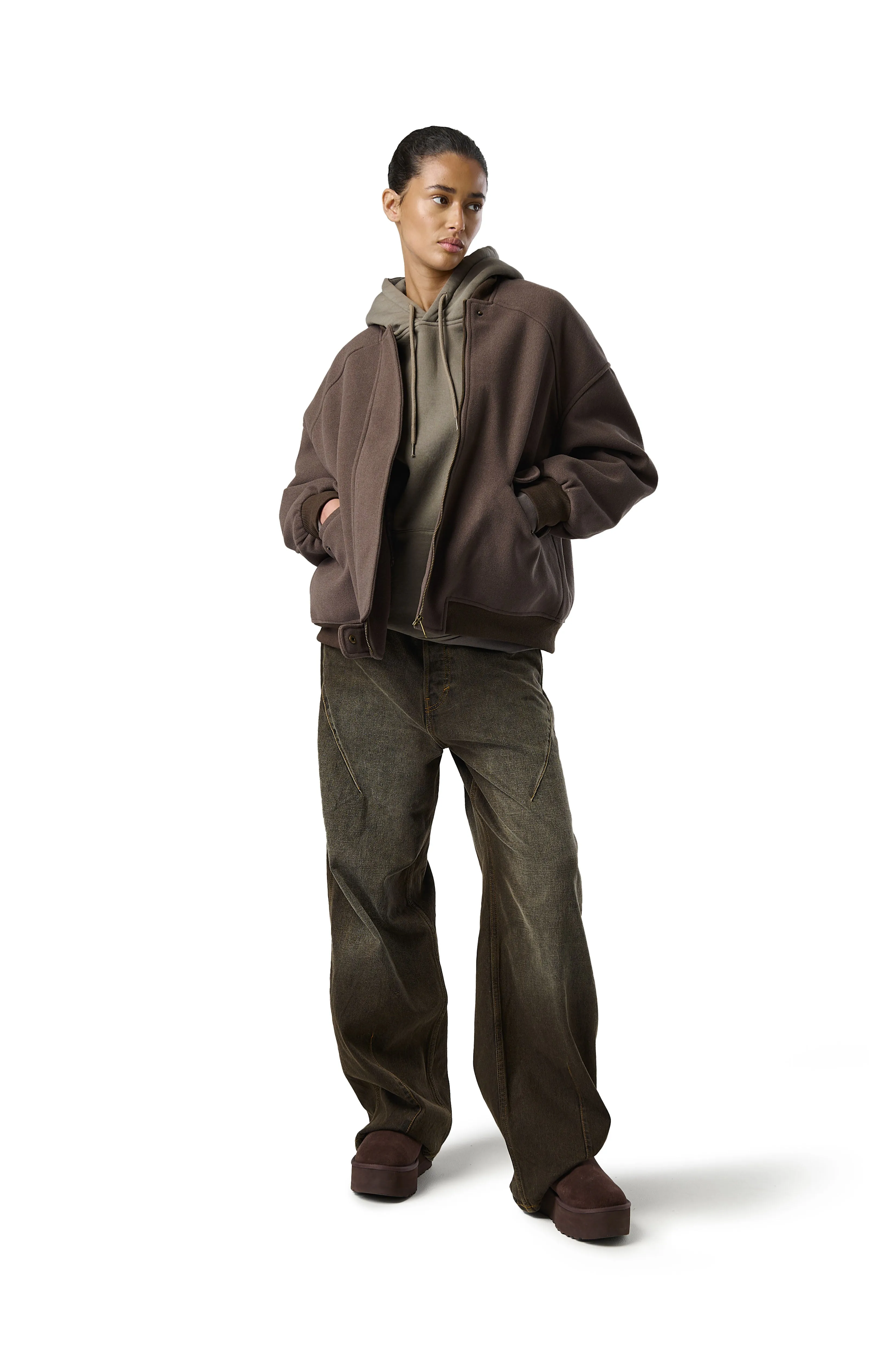 Joe Bomber Jacket OdorResistantTreatment High Collar Options