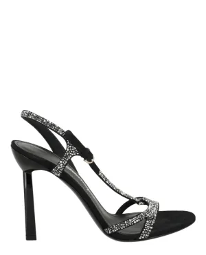 Shock absorption Ultra High Heels Jole X5 Crystal Embellished Heels