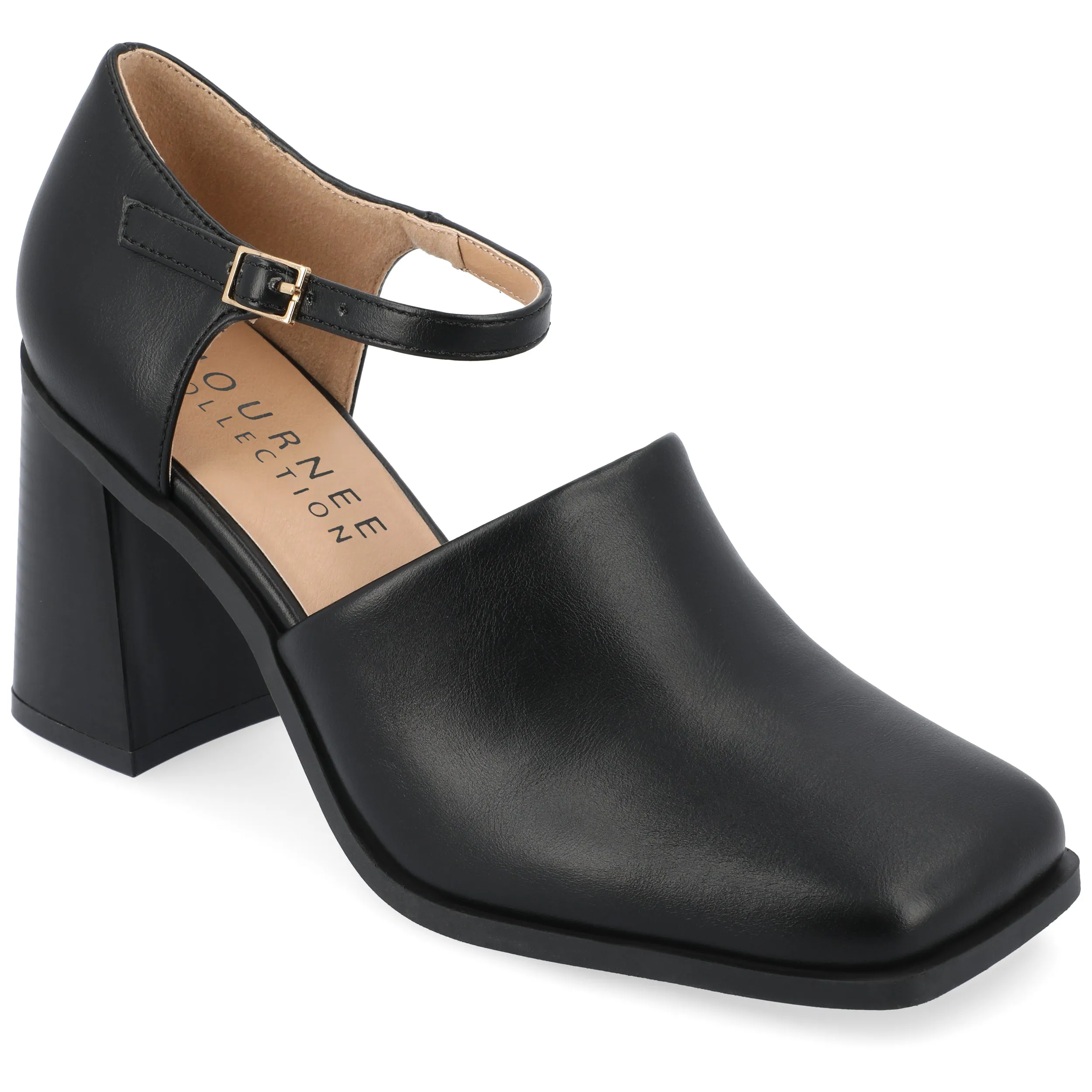 Clean Finish Tassel Accent Journee Collection Women's Tru Comfort Foam Wide Width Bobby Pumps