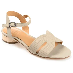 All Occasion Closed Toe Shoes Journee Signature Womens Genuine Leather Starlee Buckle Ankle Strap Sandals