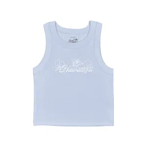 vertical NonSlip Base KAHILI GINGER RIB CROP TANK TOP