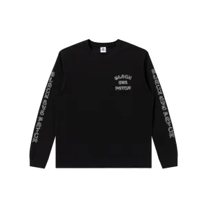 KANJI LOGO L/S TEE BLACK Prom Sleek Layer