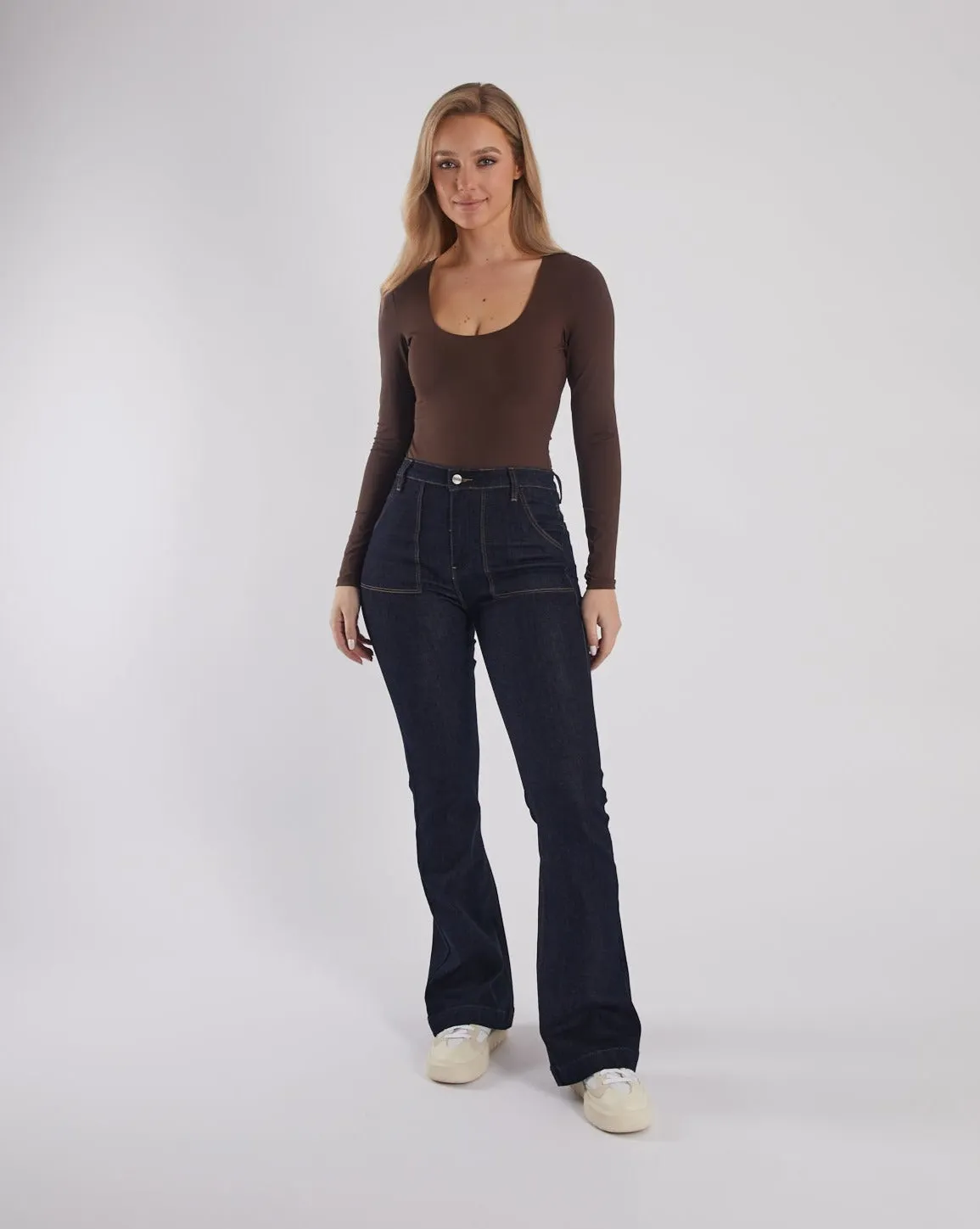 NonRestrictiveCut New Day Kellece Body Suit Coco