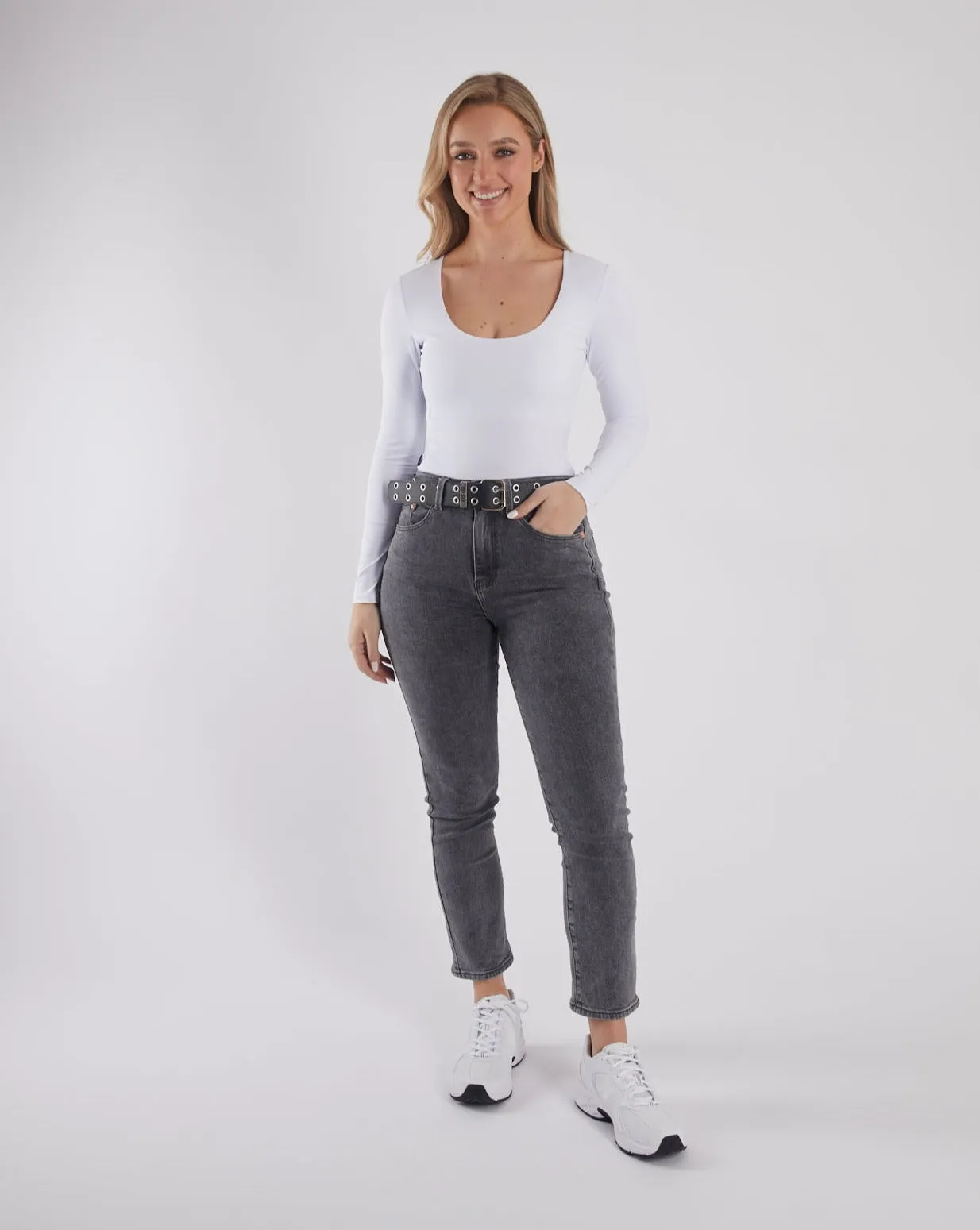 RecycledPolyester Nature Base Kellece Body Suit White