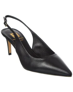 M by Bruno Magli Rima Leather Slingback Pump Comfort footbed