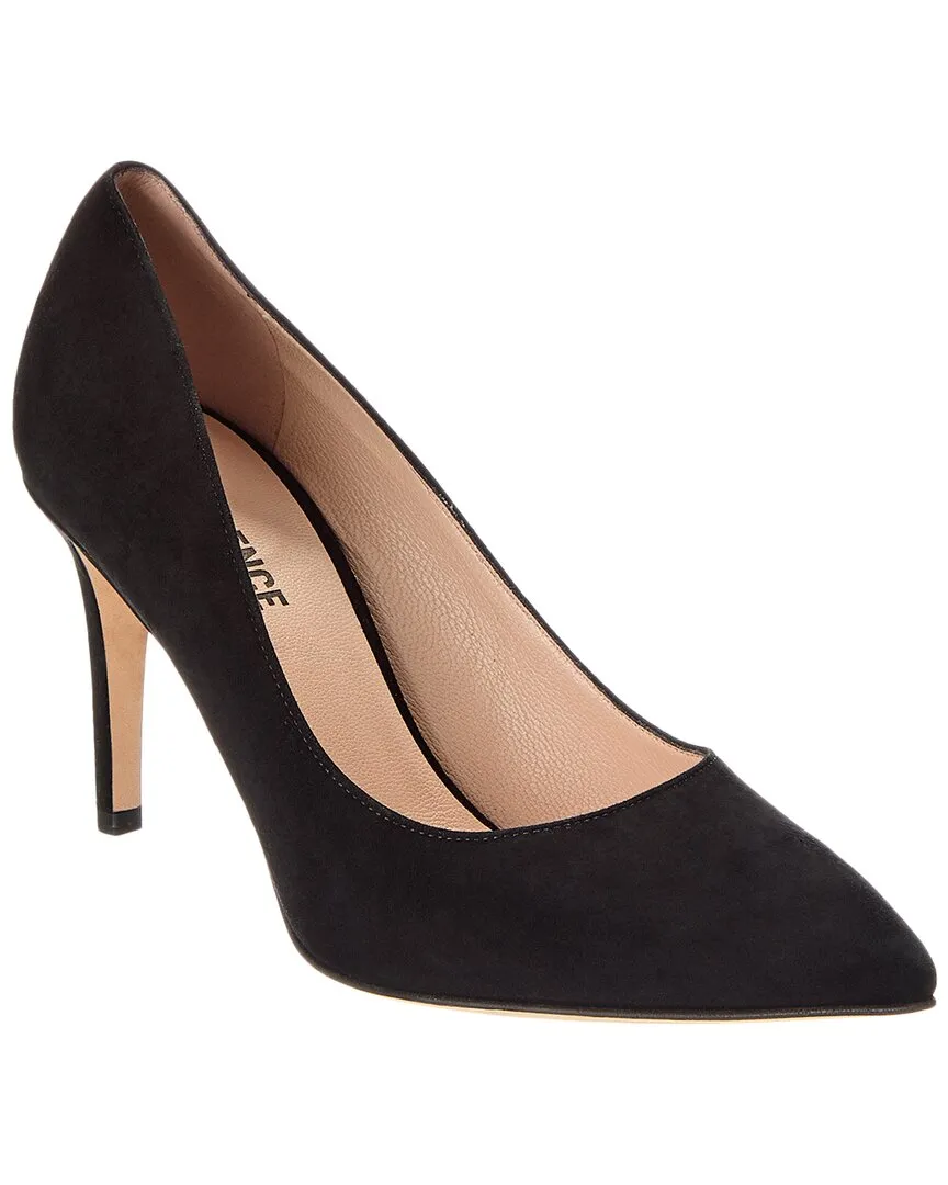 Glossy Detail L??AGENCE Eloise Suede Pump