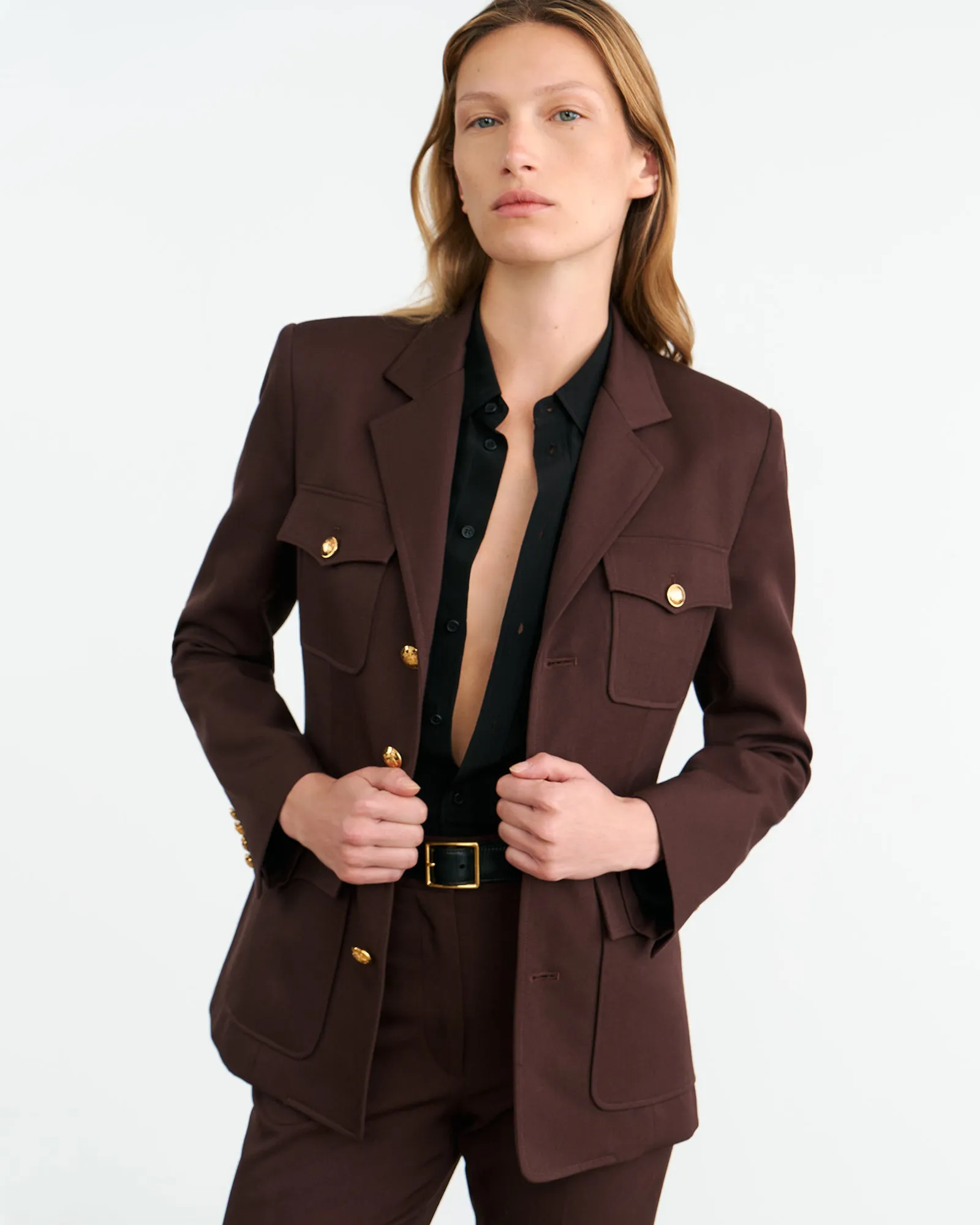 NELSON WOOL JACKET UV Protection Finish AntiStaticCoating