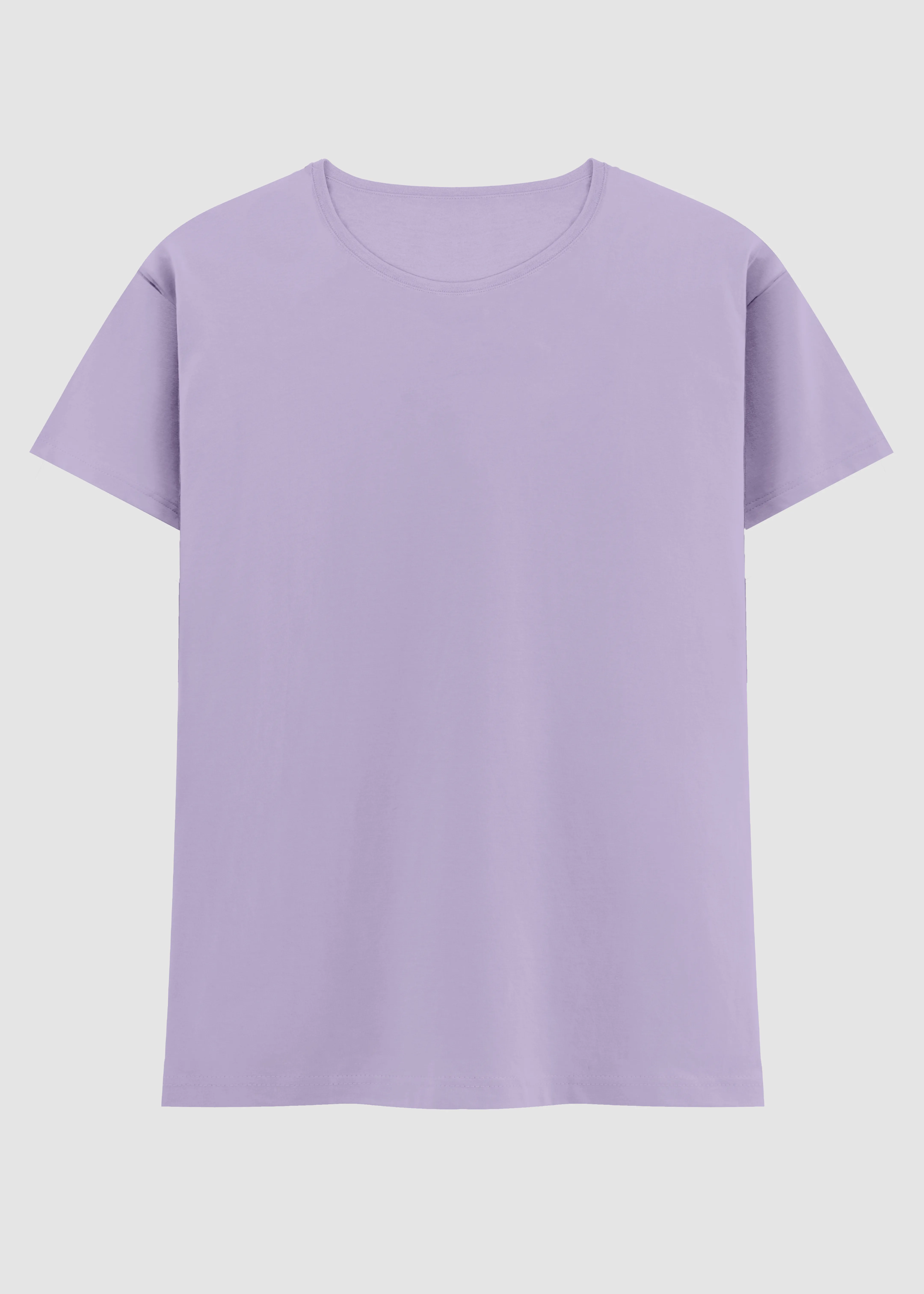 Quick Dry Wear Stretchable Knit Lavender Women's Classic T-Shirt | FC21
