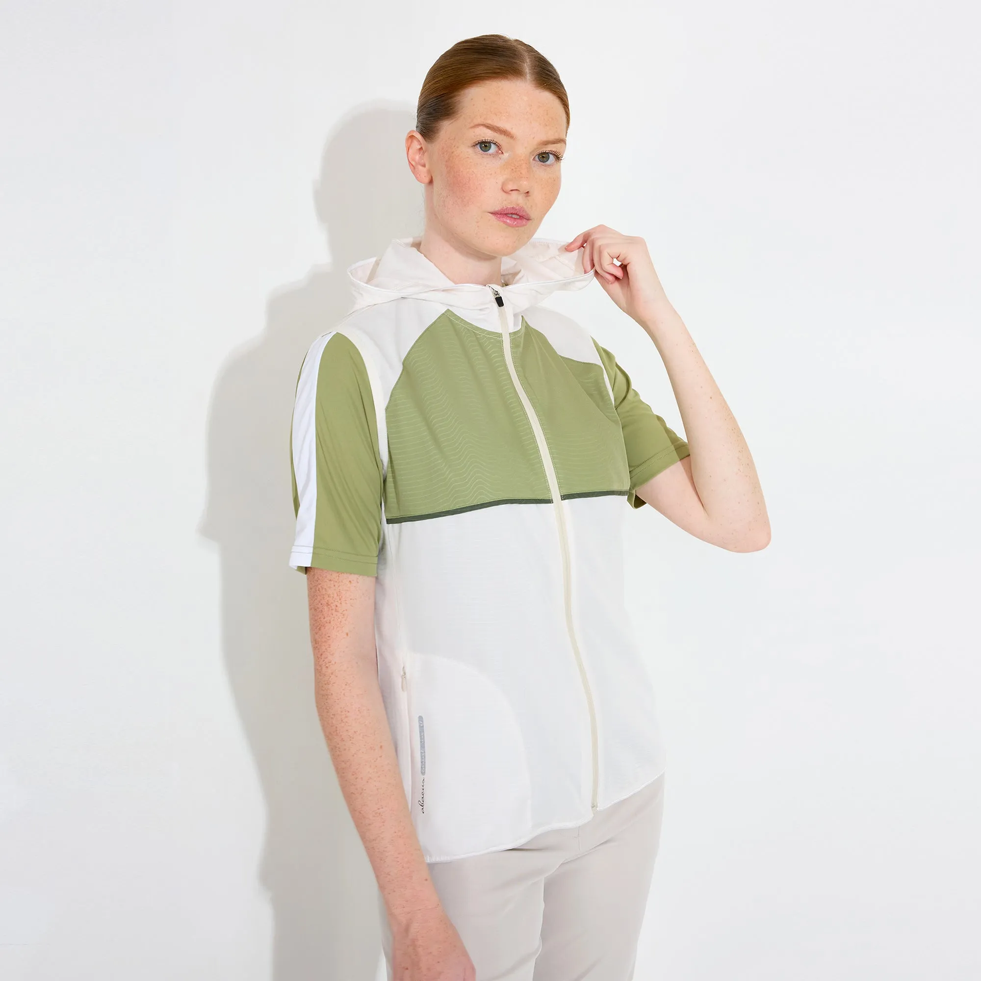 Lds Lanark Wind Vest (4oz) Distinctive Camouflaged