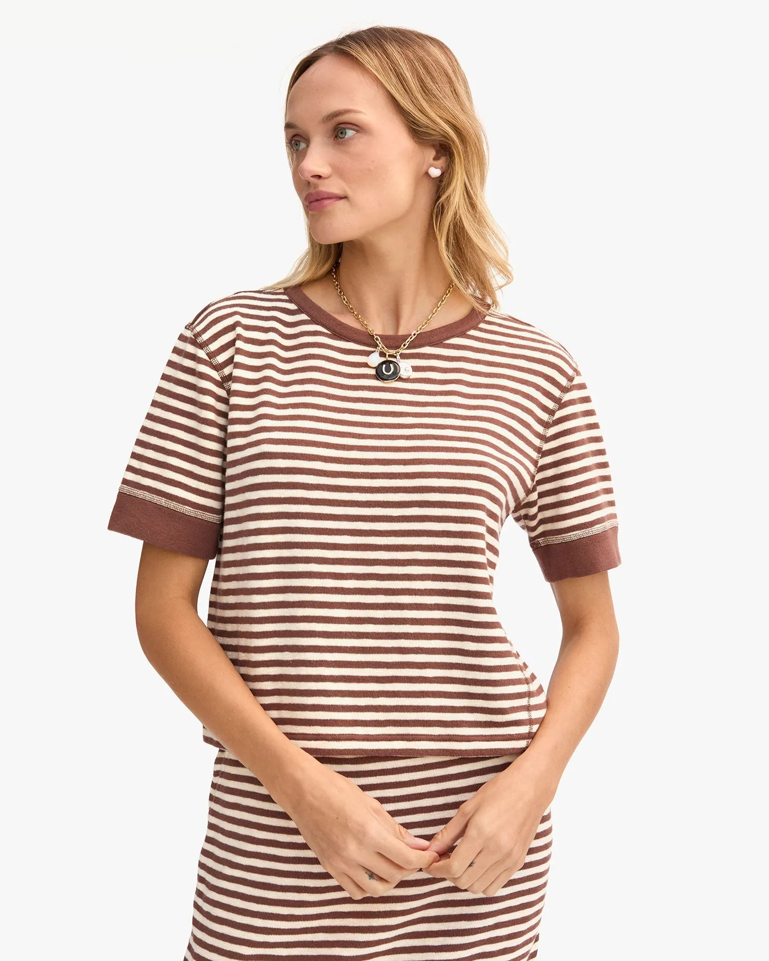 Organic Cotton Construction Le Bateau Tee