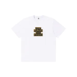 Sleek Design LEOPARD OG LABEL TEE WHITE