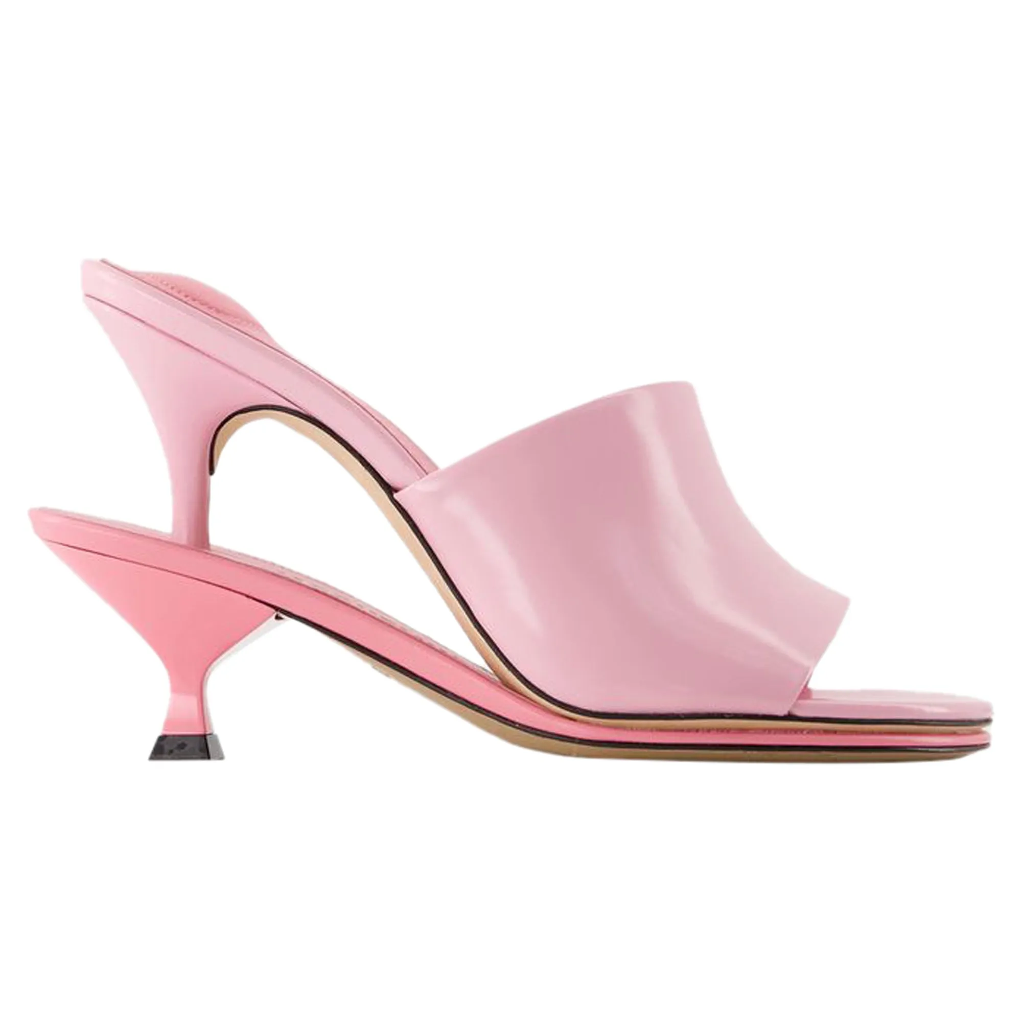 Les Doubles Mules - Jacquemus - Leather - Pink Comfortable Shoes Season Vibe