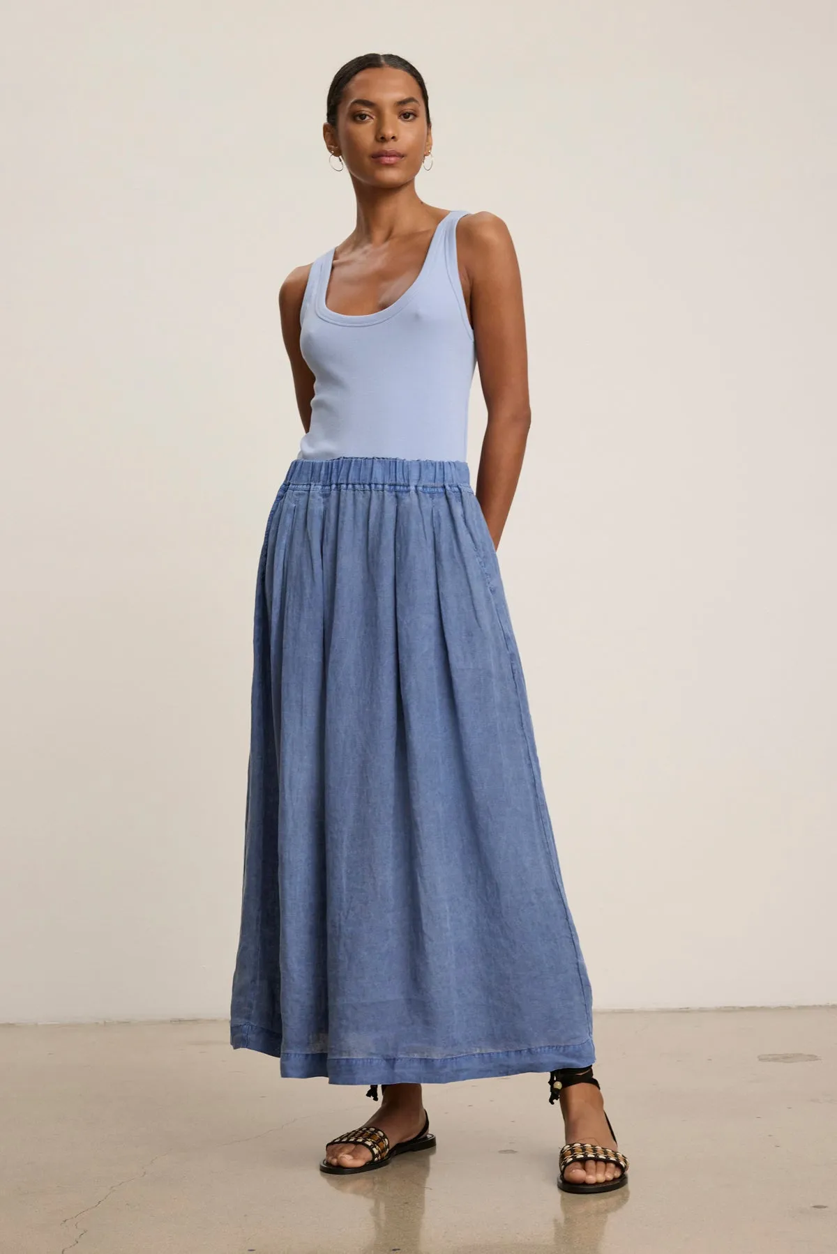 LINDA LINEN SKIRT Custom made