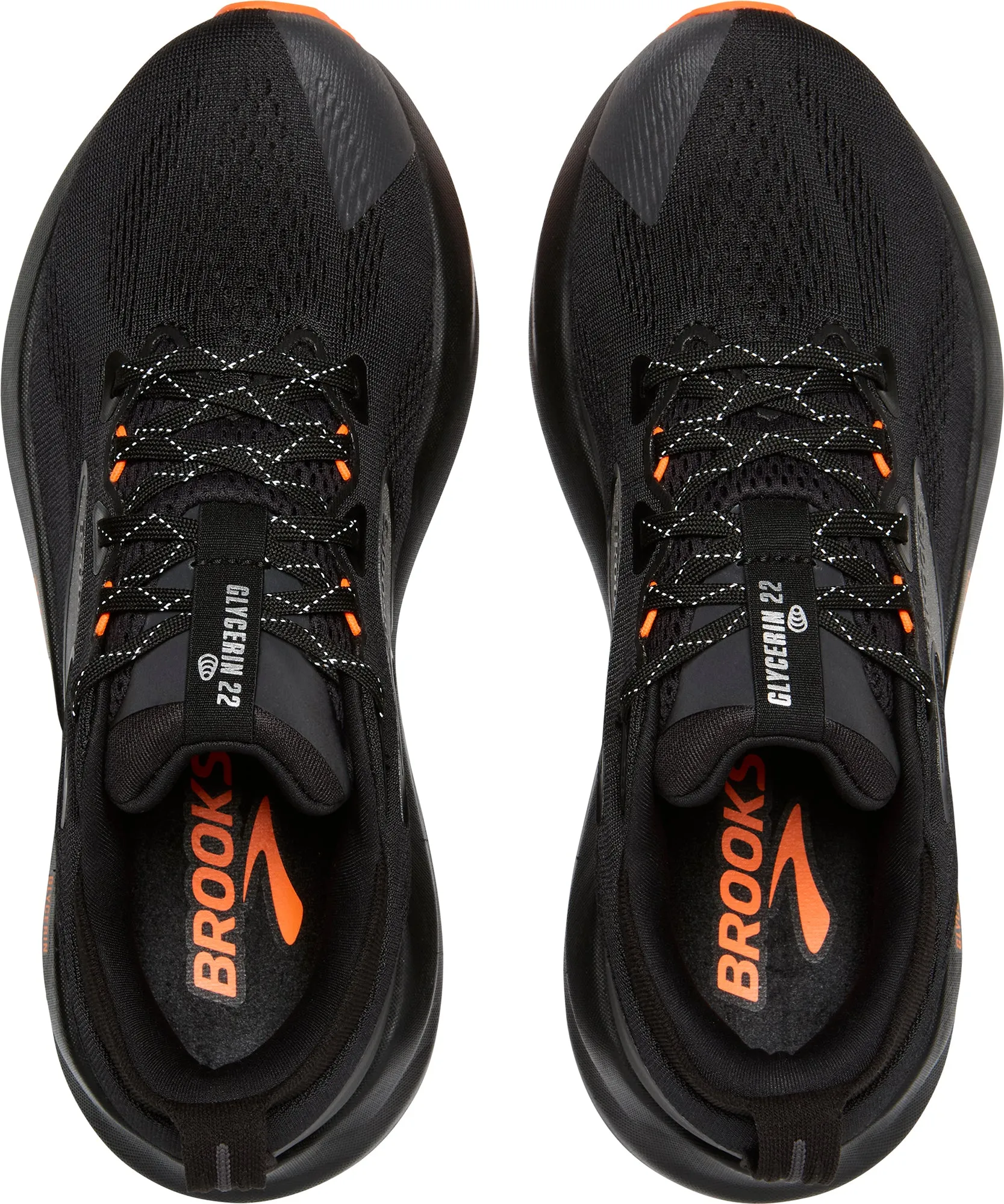 Brooks Glycerin 22 Womens Running Shoes - Black collector's shoes Multi Density Foam Layers