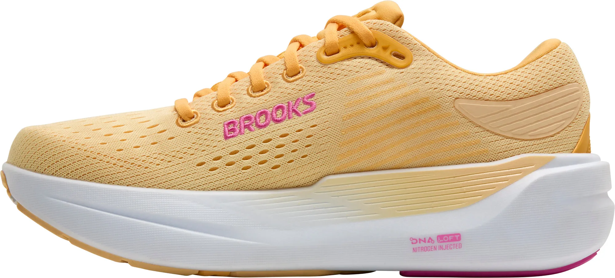 Brooks Ghost Max 3 Womens Running Shoes - Orange cushioned running pick comfortable wearing experience shoes