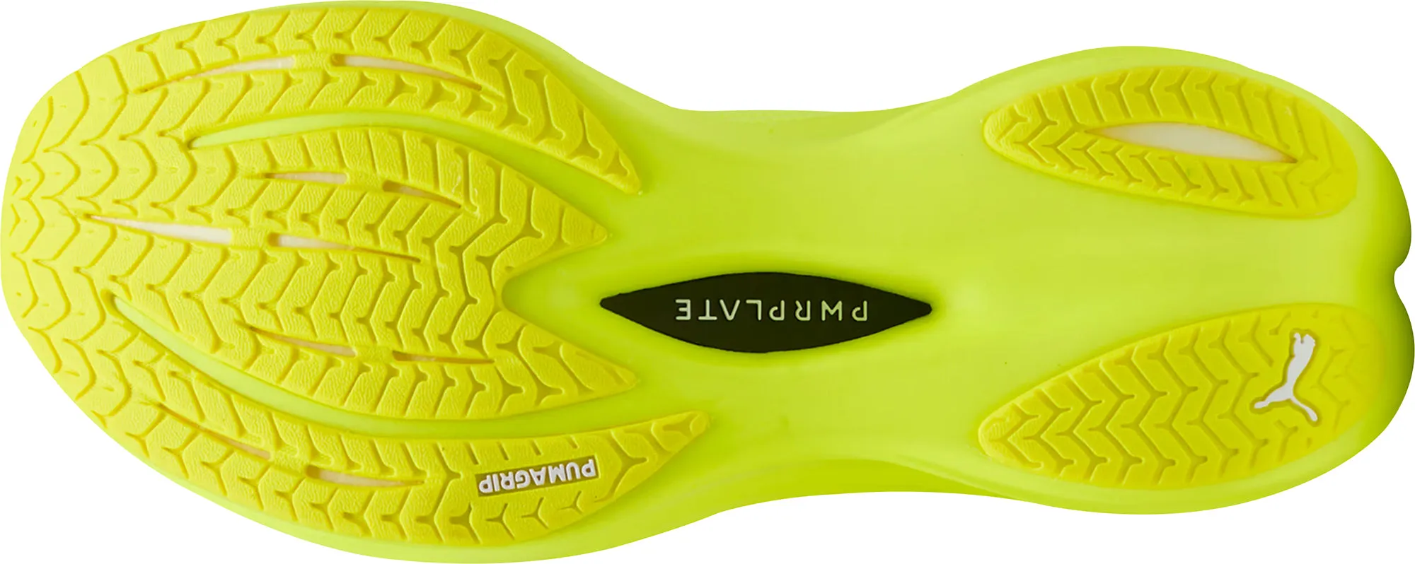 Supportive Chassis Shock Absorbing Puma Deviate Nitro 3 Womens Running Shoes - Yellow