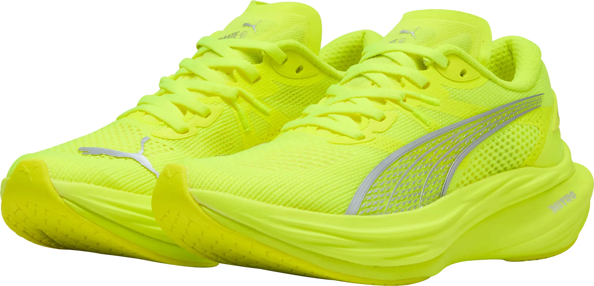 industry - standard Odor Resistant Materials Puma Deviate Nitro 3 Womens Running Shoes - Yellow