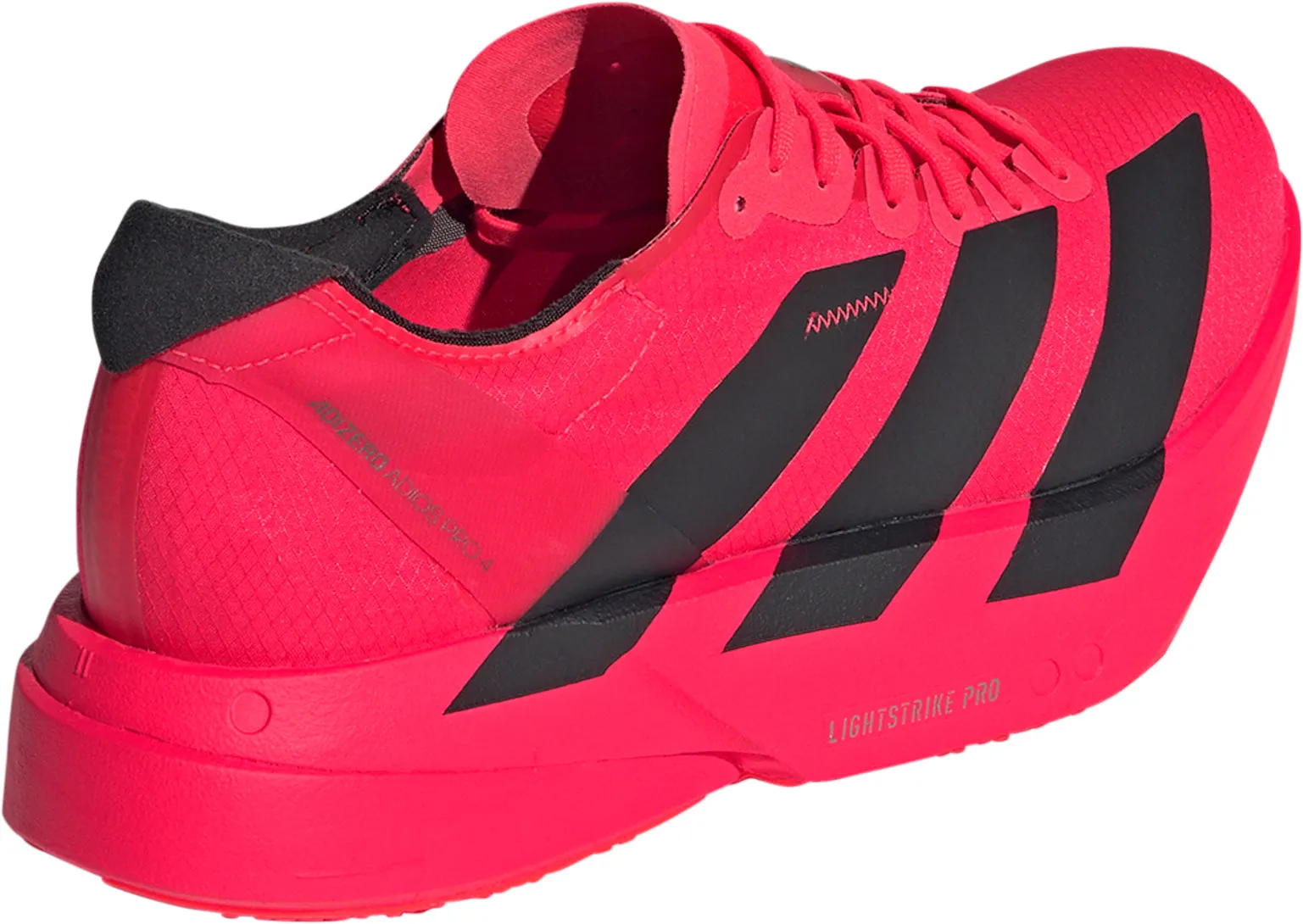 day - wear shoes adidas Adizero Adios Pro 4 Womens Running Shoes - Red