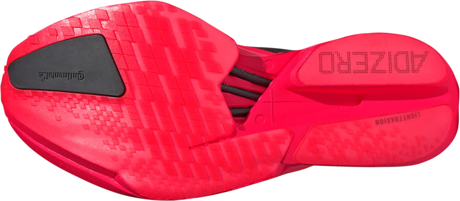 adidas Adizero Adios Pro 4 Womens Running Shoes - Red lace up closure