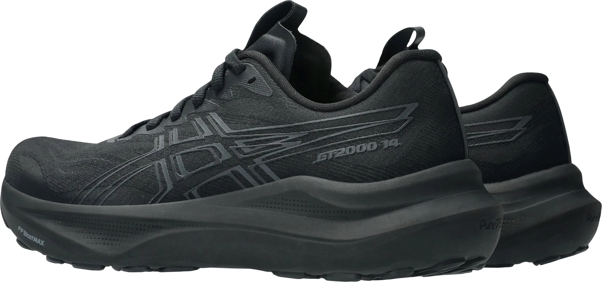 Asics GT 2000 14 Womens Running Shoes - Black police - training running shoes high - end - performance shoes