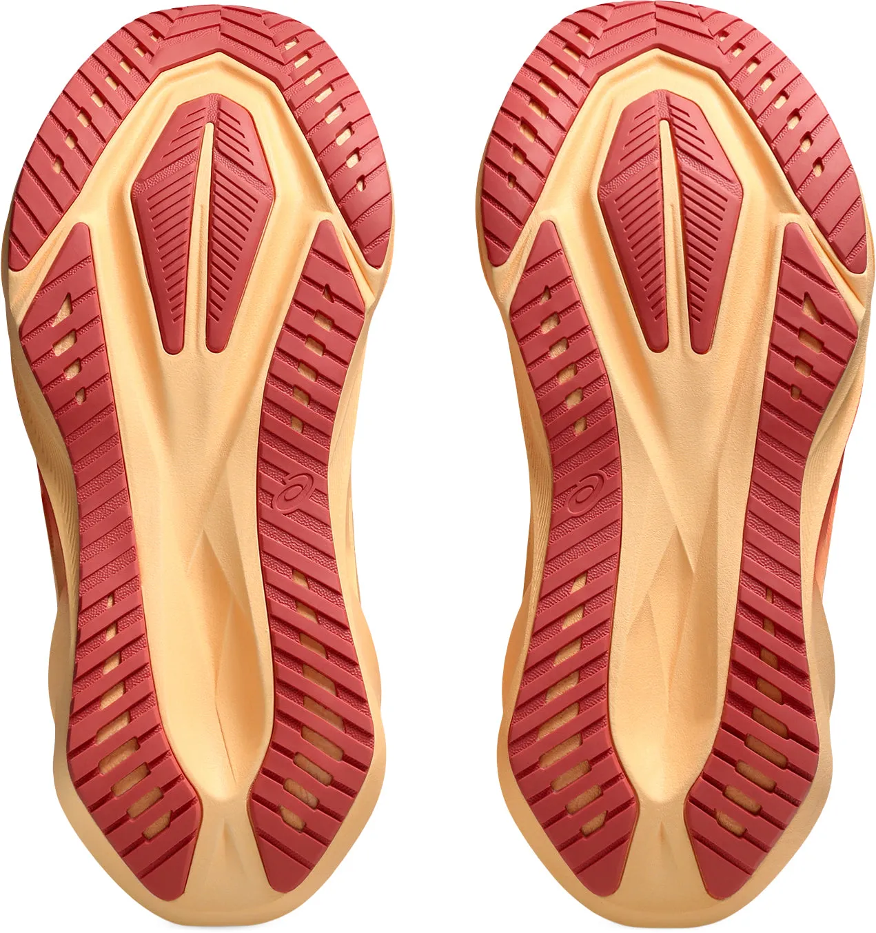 Asics NovaBlast 5 Womens Running Shoes - Red Kinetic Guidance Grooves