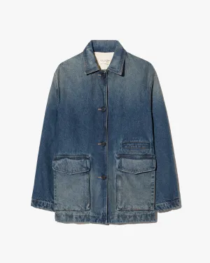 TEMPERANCE DENIM JACKET StretchableMaterial