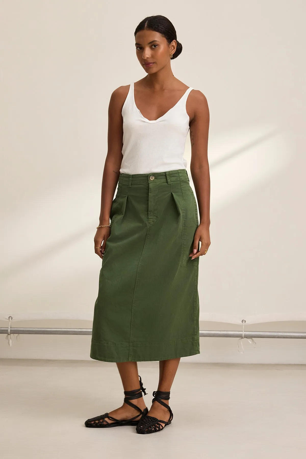 Button Fastenings Daily Mood LILIAN SKIRT