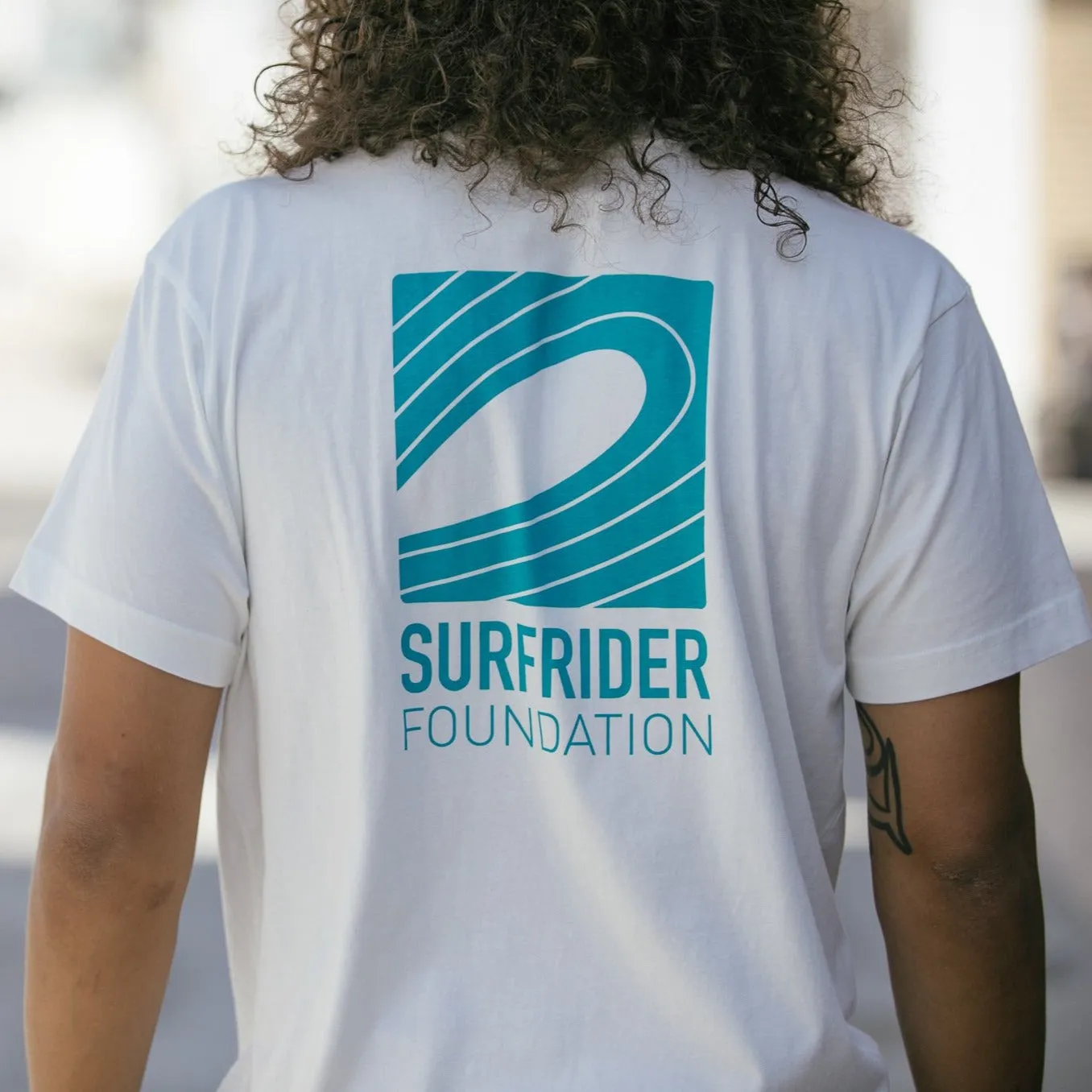 Aqua Logo Tee Stylish Design