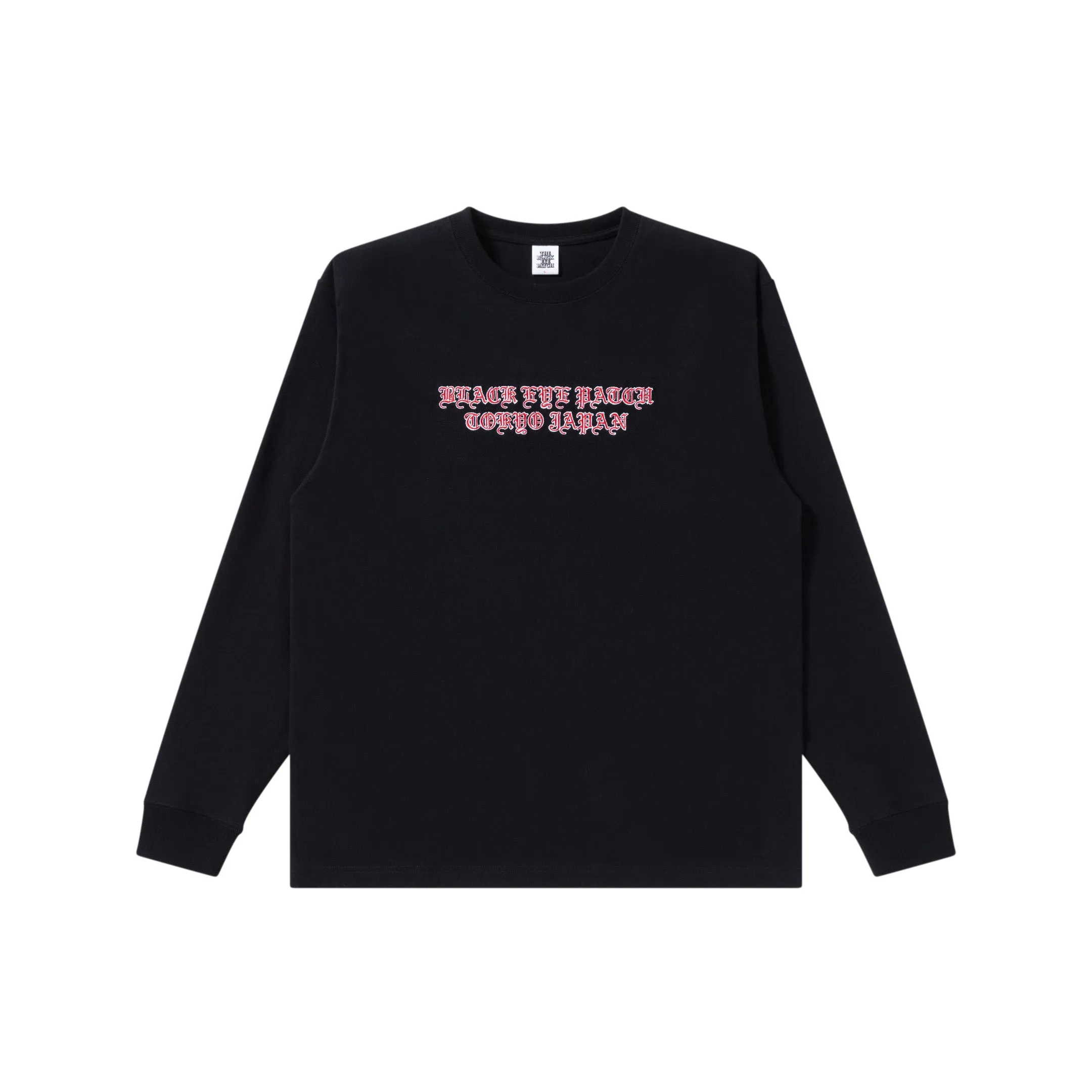 LINCOLN BLACKLETTERS L/S TEE BLACK Comfortable And Trendy