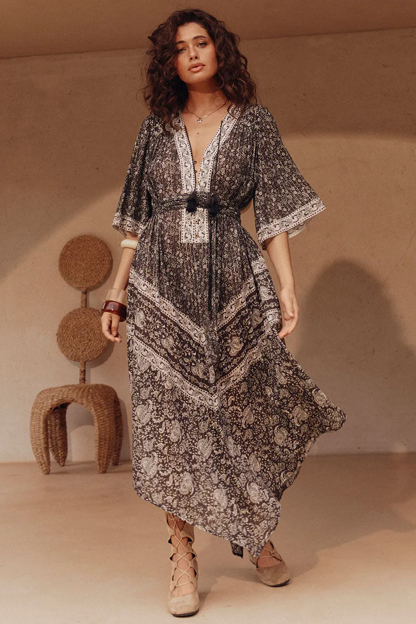 All-day Comfort Little Bird Flutter Maxi Dress