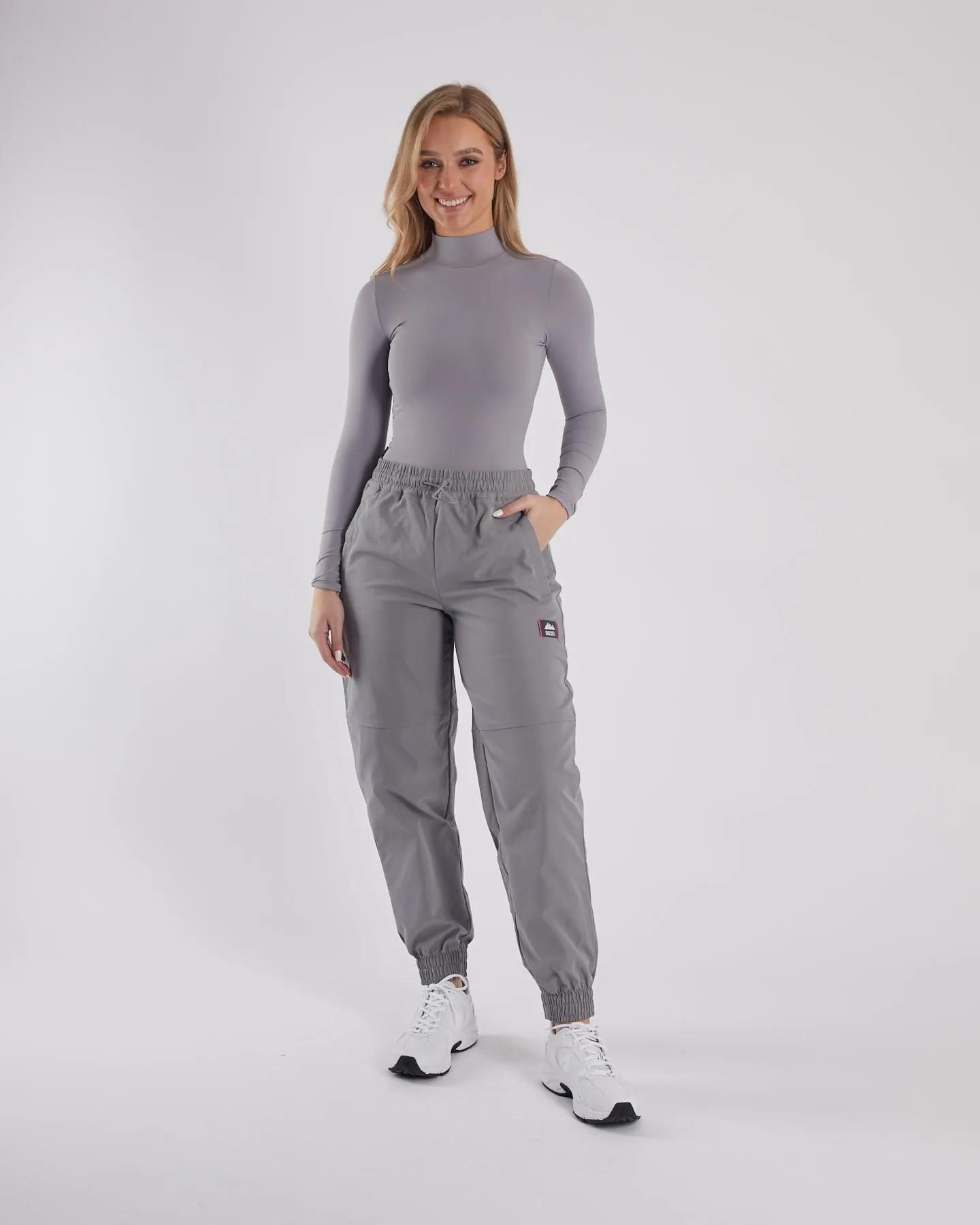 Lize Body Suit Grey Slate LightweightWeave Bold Step