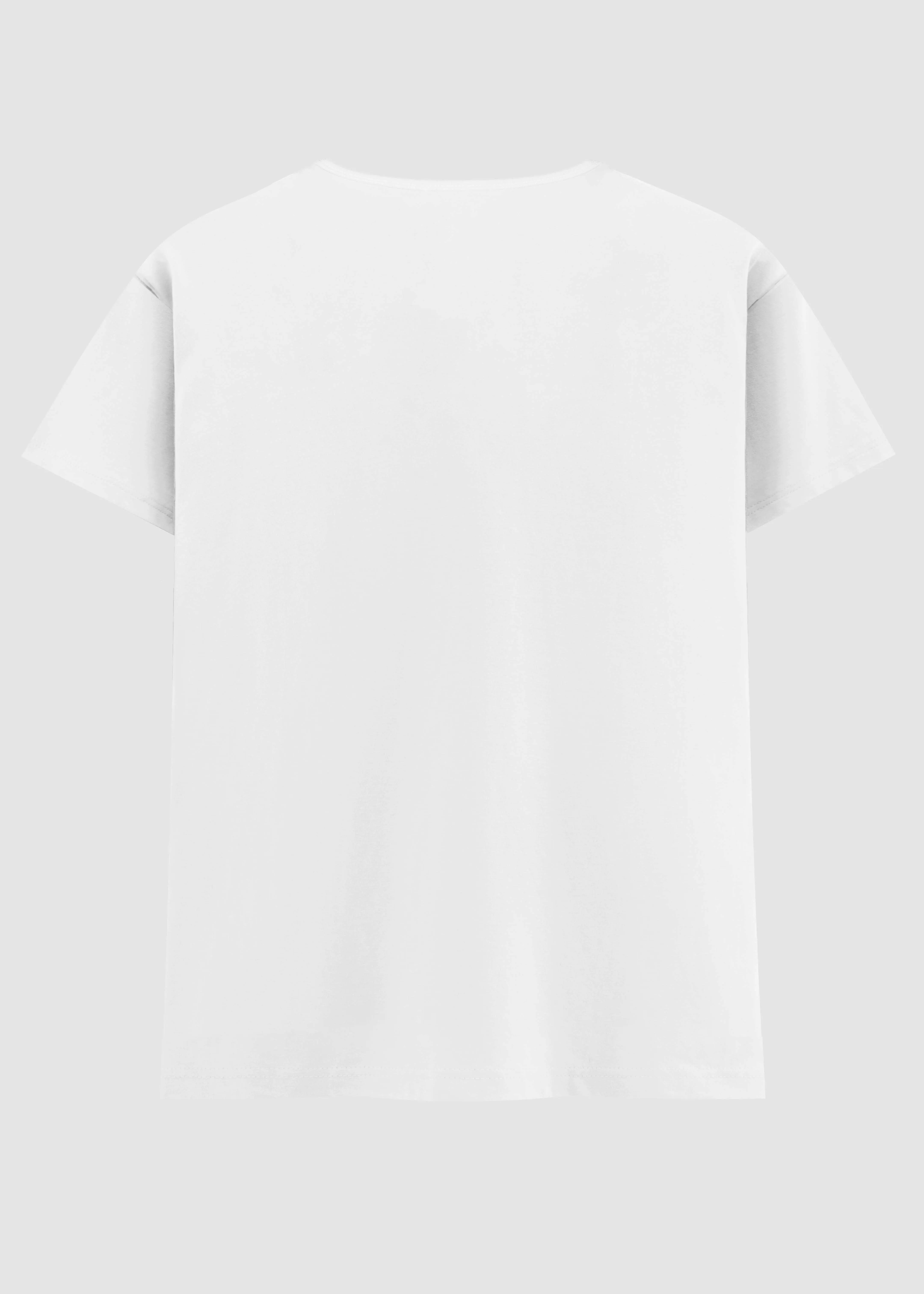White Women's Classic T-Shirt | FC21 Sport Wear