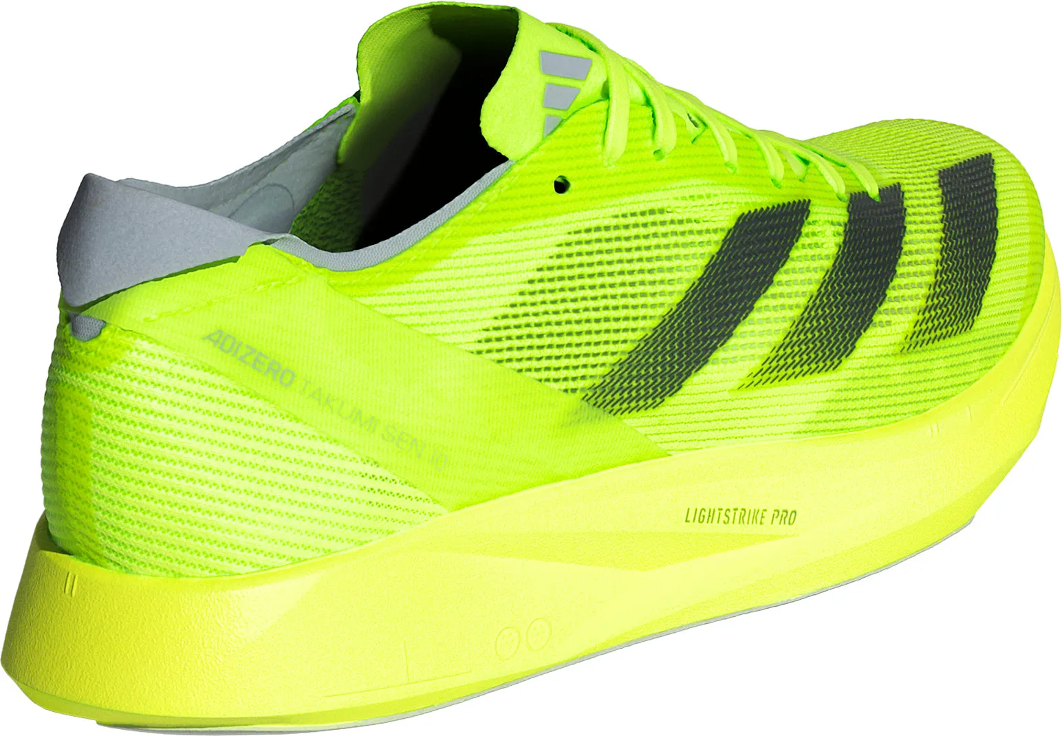 high - arched foot shoe adjustment adidas Adizero Takumi Sen 10 Womens Running Shoes - Yellow