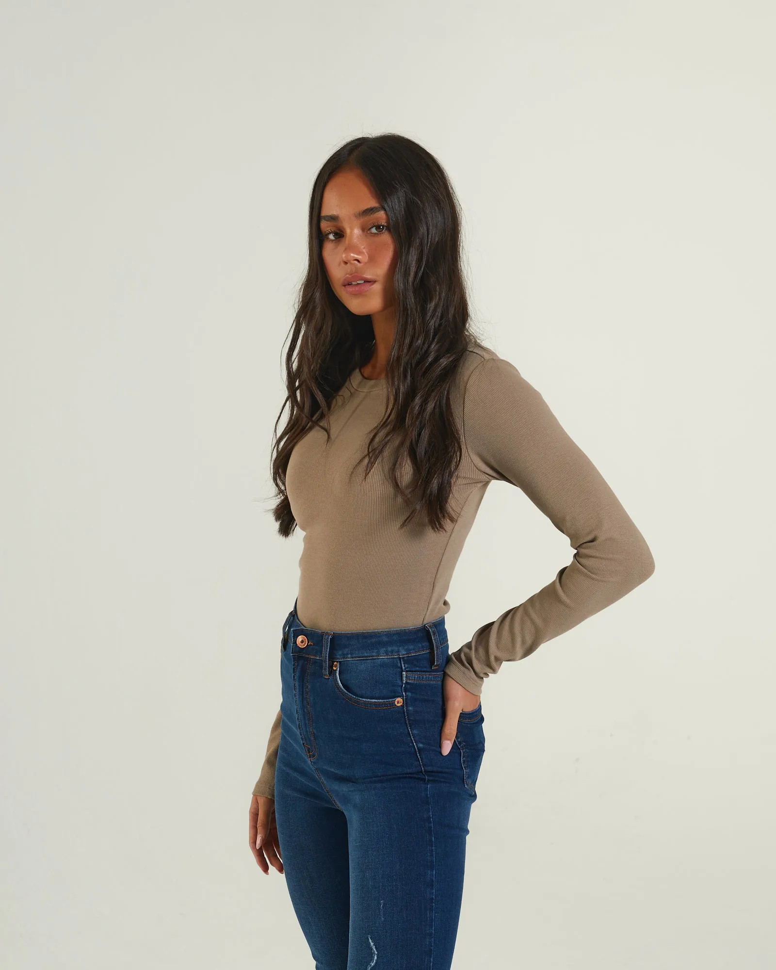 Lorelei Bodysuit Mink EcoFriendlyDyeProcess QuickReleaseFastenings